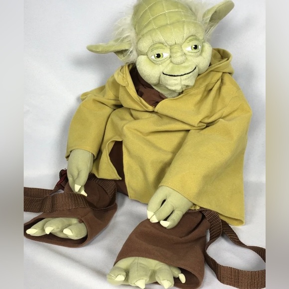 Disney Other - Star Wars Lucas Films Yoda 24" Backpack So realistic a super cute companion 🥰
